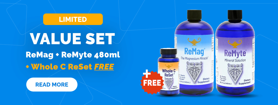 ReMag + ReMyte 480ml + FREE Whole C ReSet